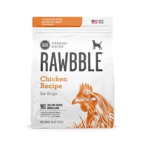 Rawbble® Freeze-Dried Food for Dogs - Chicken Recipe