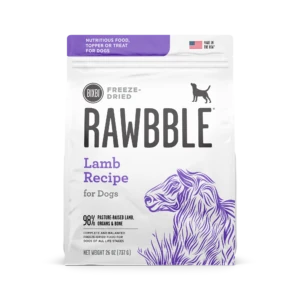 Rawbble® Freeze-Dried Food for Dogs - Lamb Recipe