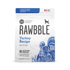 Rawbble® Freeze-Dried Food for Dogs - Turkey Recipe
