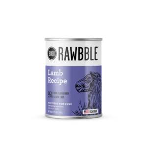 Rawbble® Wet Food for Dogs - Lamb Paté Recipe