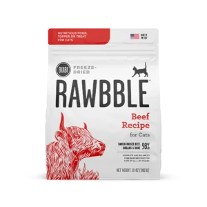 Rawbble® Freeze-Dried Food for Cats - Beef Recipe
