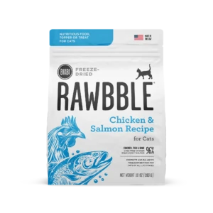 Rawbble® Freeze-Dried Food for Cats - Chicken & Salmon Recipe