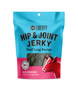 Liberty® Hip & Joint Jerky Treats for Dogs - Beef Lung Recipe