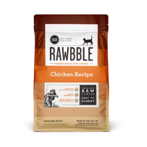 Rawbble® Dry Food for Cats - Chicken Recipe