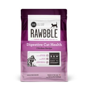 Rawbble® Dry Food for Cats - Digestive Health Chicken Recipe