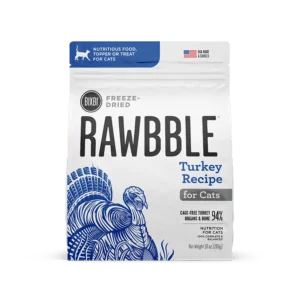 Rawbble® Freeze-Dried Food for Cats - Turkey Recipe